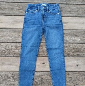 Good American Good Petite Skinny Crop Jeans